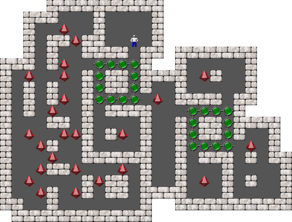 Sokoban Sonic 2 level 51